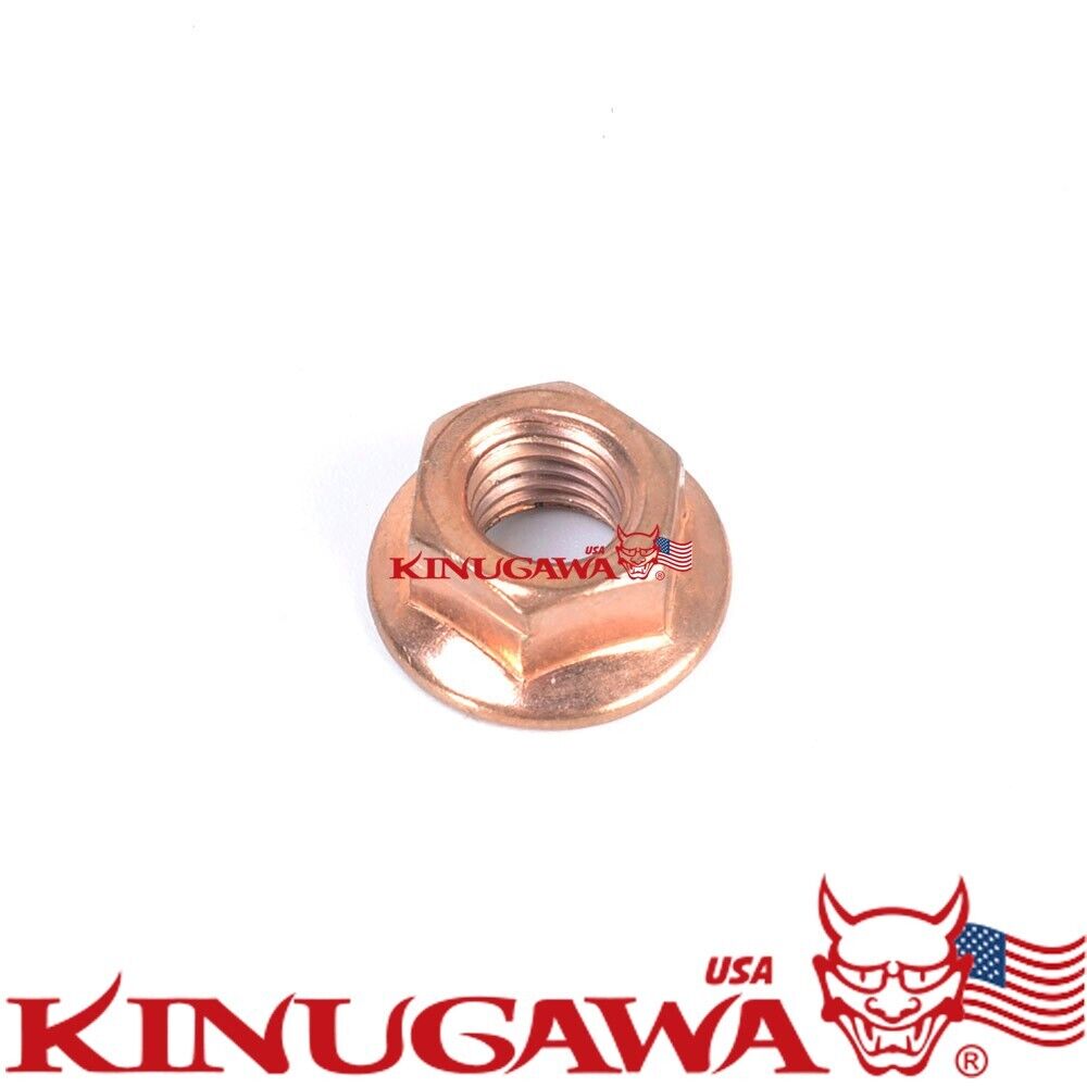 Egged Copper Nut M10x1.5 For Garrett GT40 GT42 Turbo 10 PACK