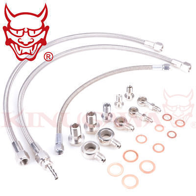 Kinugawa Turbo Oil Water Line FOR Nissan Skyline RB25DET 6AN Line