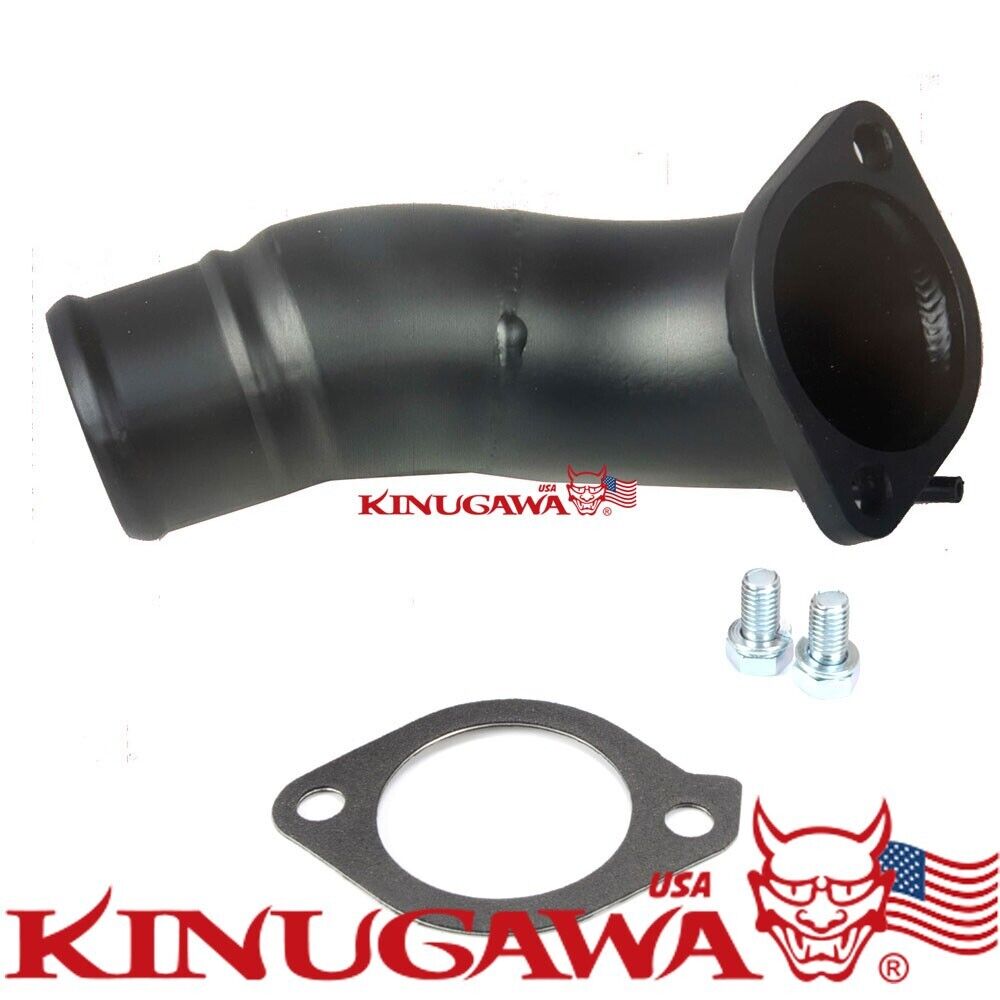 Kinugawa 4G63T EVO 4-8 / 9 Turbo Compressor Outlet Pipe 50mm larger AR Stainless