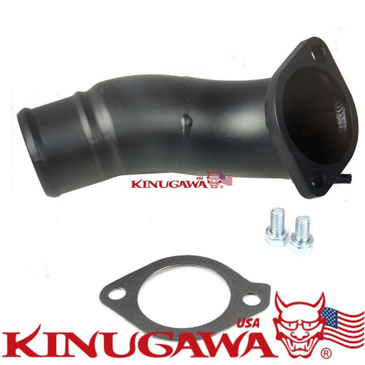 Kinugawa 4G63T EVO 4-8 / 9 Turbo Compressor Outlet Pipe 50mm larger AR Stainless
