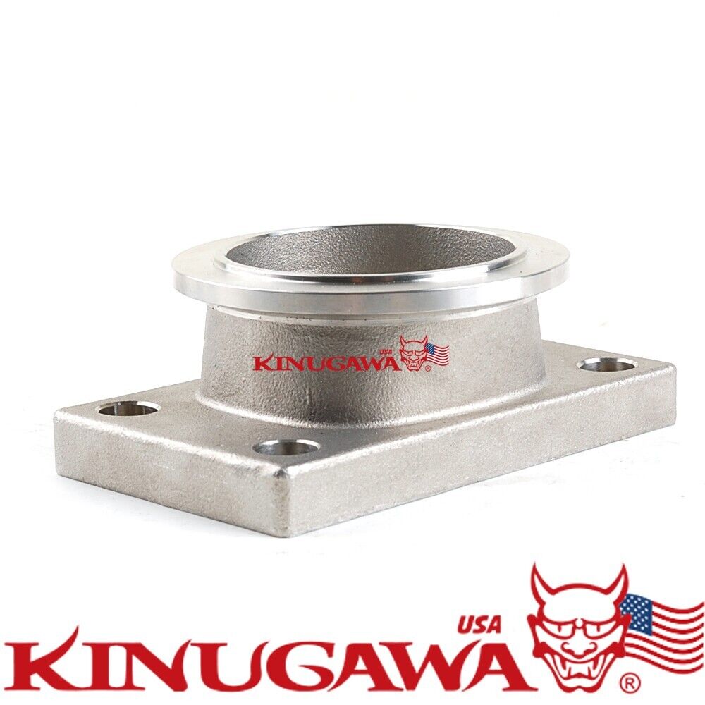 Stainless V-band to T3 Flange for Garrett G series G25 G30 G35 660 770 900 inlet