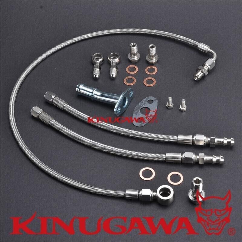 Turbo Oil / Water line kit  For Volvo 740 940 B230FT w/ Precision 5862 5858 6266