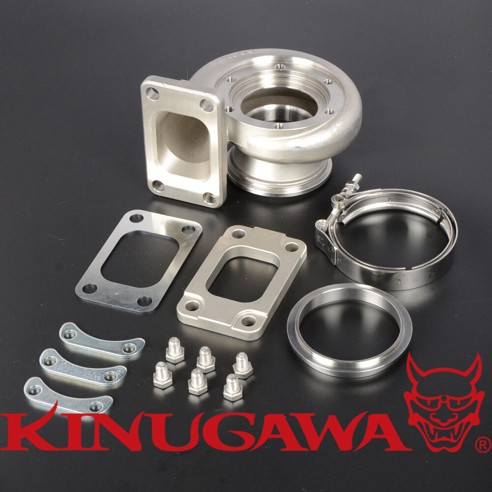 Kinugawa Stainless Turbine Housing For Garrett GTX3584RS T3 V-Band .82