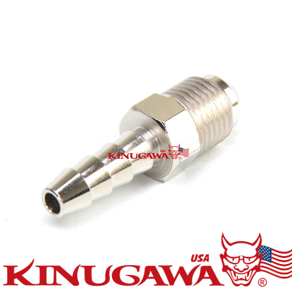Fuel Hose Fitting Adapter -6AN AN6 male to OD 8mm Barb (5/16")