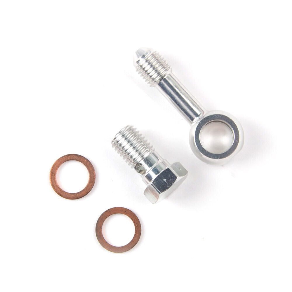Banjo Bolt Kit / Fittings M10 x 1.0  to 3AN -3 AN3 / 7075 Banjo Adapter
