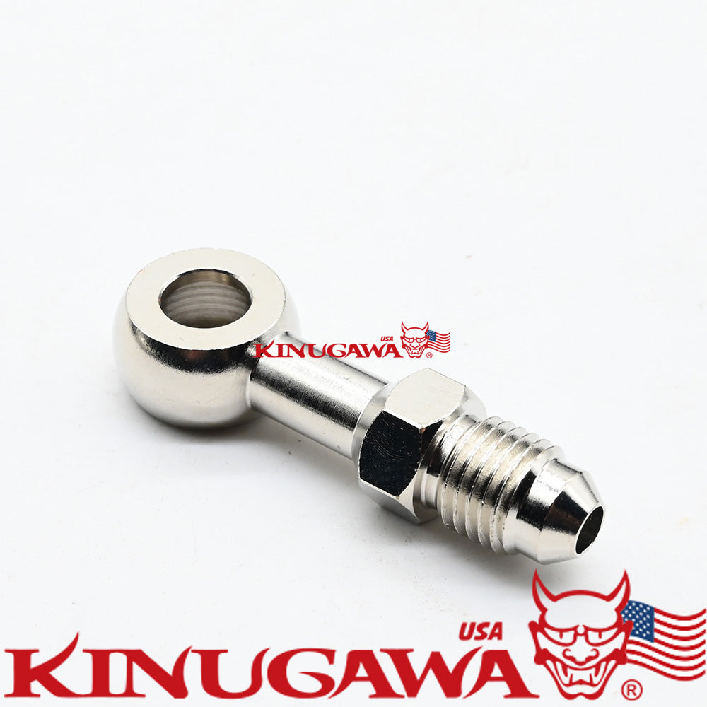 Kinugawa Banjo Adapter 8mm M8 to 4AN For IHI RHB31 Turbo