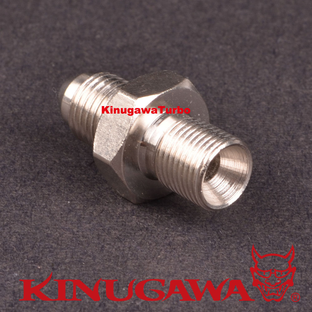 Garrett T25 T28 Journal Bearing Turbo oil Feed 4AN Adapter Fitting NO RESTRICTOR