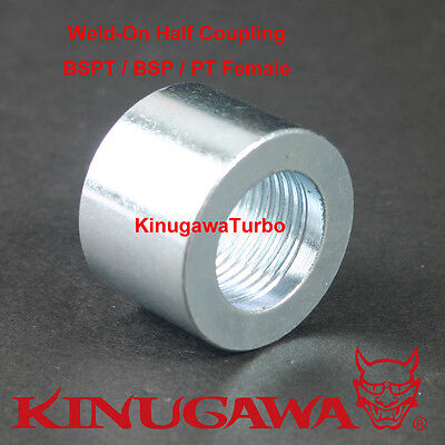 Forged Adapter Fitting Steel Weld-On Half Coupling 1/4" BSPT BSP PT C22-7