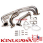 Stainless Turbo Header Exhaust Manifold for SUBARU WRX STI GDB EJ25 04-08