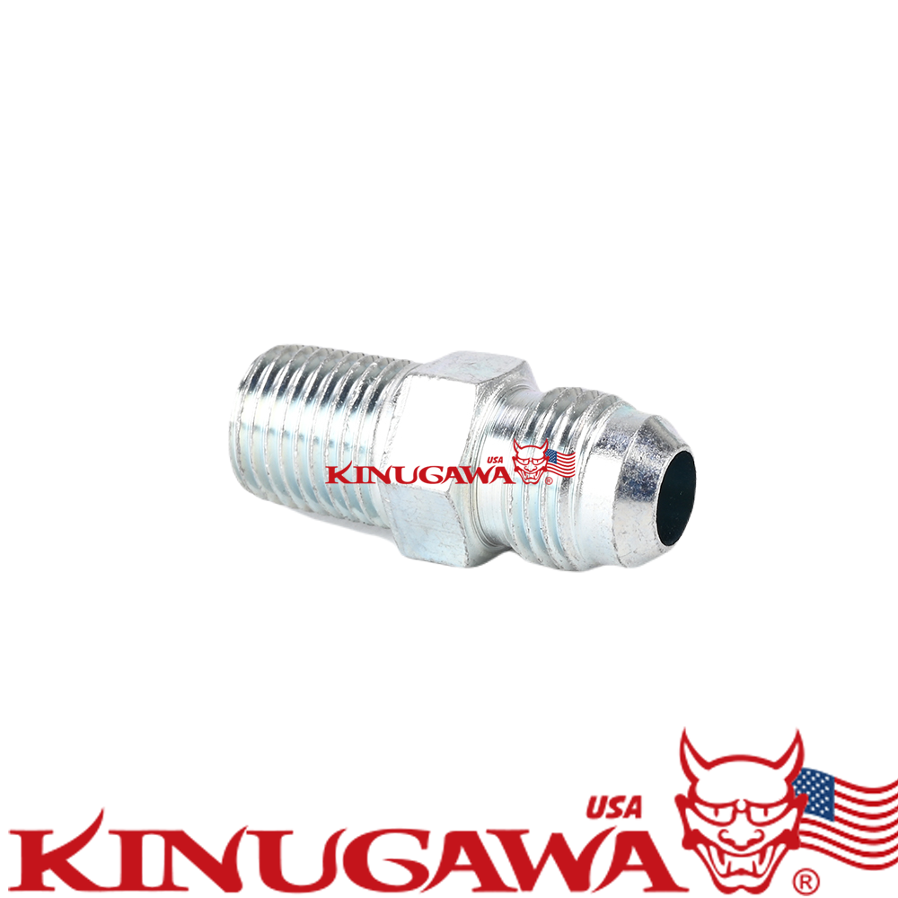 Adapter Fitting  1/8" PT 1/8 BSPT Male to -3 AN