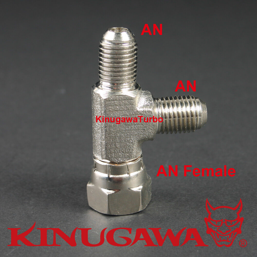Forged Adapter Fitting Steel Swivel Tee 6AN Male-6AN Male-6AN Female C21-1