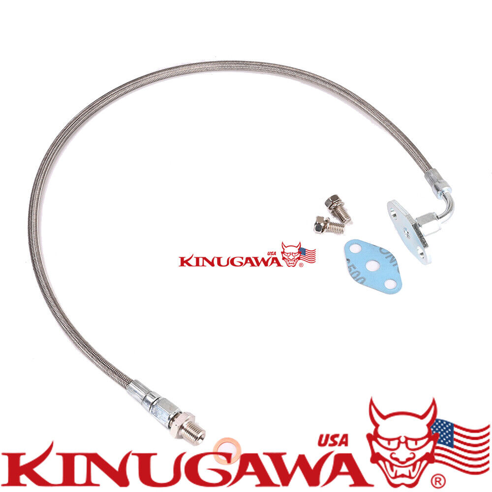 Turbo Oil Feed Line MAZDA 323 GTX MX-5 MIATA w/ Garrett T3 T4 Turbo