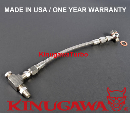 Universal Turbo Oil Feed Line 40" M12x1.5mm Banjo SAAB VOLVO TD04H T25 T3