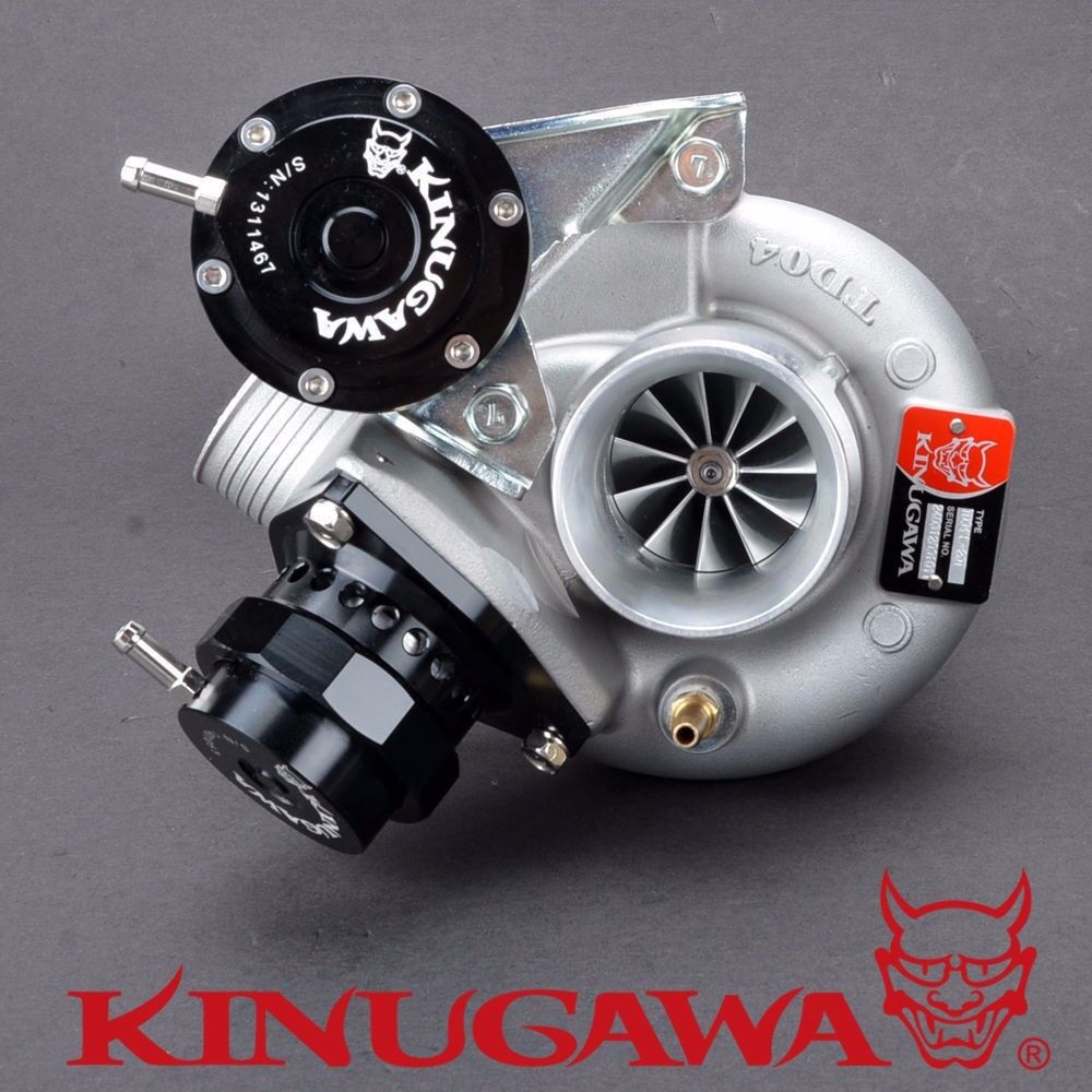 Kinugawa Billet Turbocharger TD04HL-20T w/ Blow Off Valve + 6cm T25 Hsg/ 9 Blade