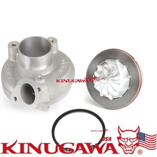 Bolt-on Ball Bearing Turbo Cartridge Kit EVO1-3 EVO3 TD05H-20G Spool Faster