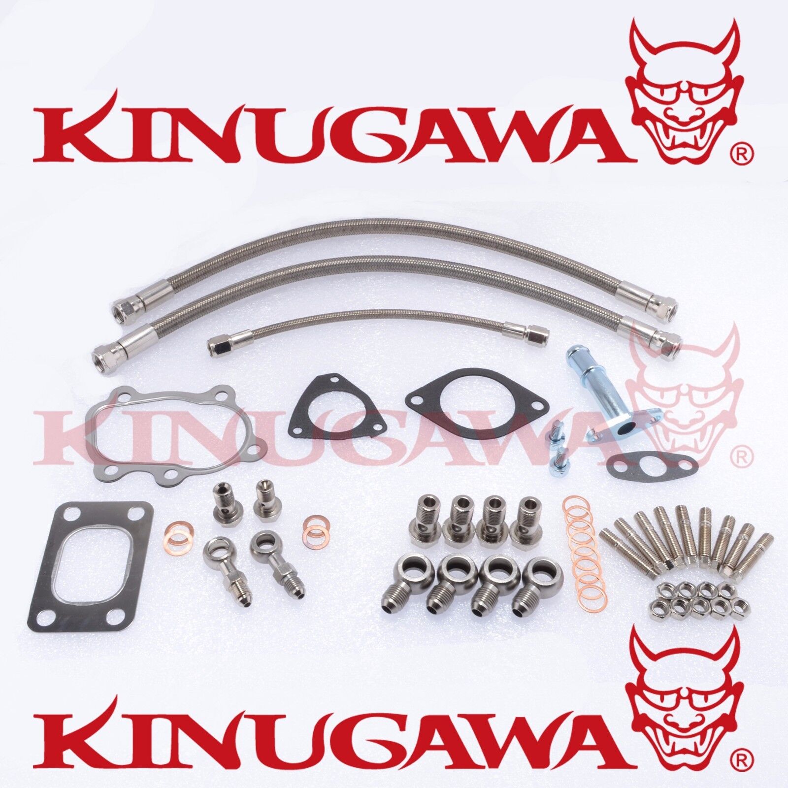 Turbo Oil & Water Kit for Nissan S14 S15 Garrett T25 T28 Journal Bearing SR20DET