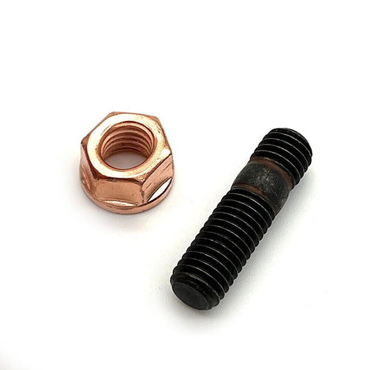 Stud Kit w/ Egged Cooper Nuts  M10x1.5 Garrett GT40 GT42 Turbo /Stud 37mm long