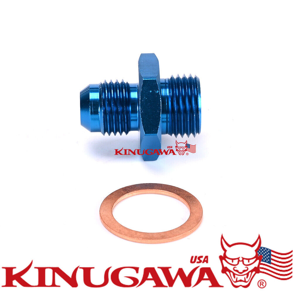 Fuel Pump Fitting Adapter BOSCH -6AN AN6 male to M16x1.5 Aluminum 6061