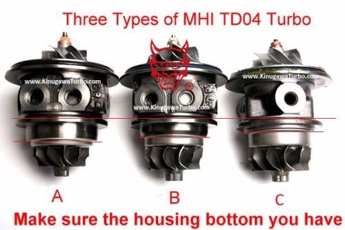 Kinugawa Turbo Cartridge CHRA Mitsubishi for TD04L-13G Subaru EJ20 49377-04000
