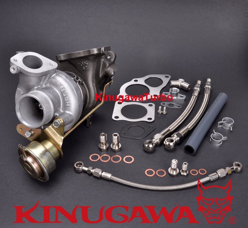 Kinugawa Billet Turbocharger Mitsubish 4G63T VR4 EVO 1~3 DSM TD06SL2-20G w/ Kit