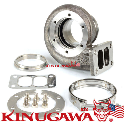 T3 Twinscroll Turbine Housing Fit Garrett GT30 GT3076R GTX3076R AR.83 Ni-Resist