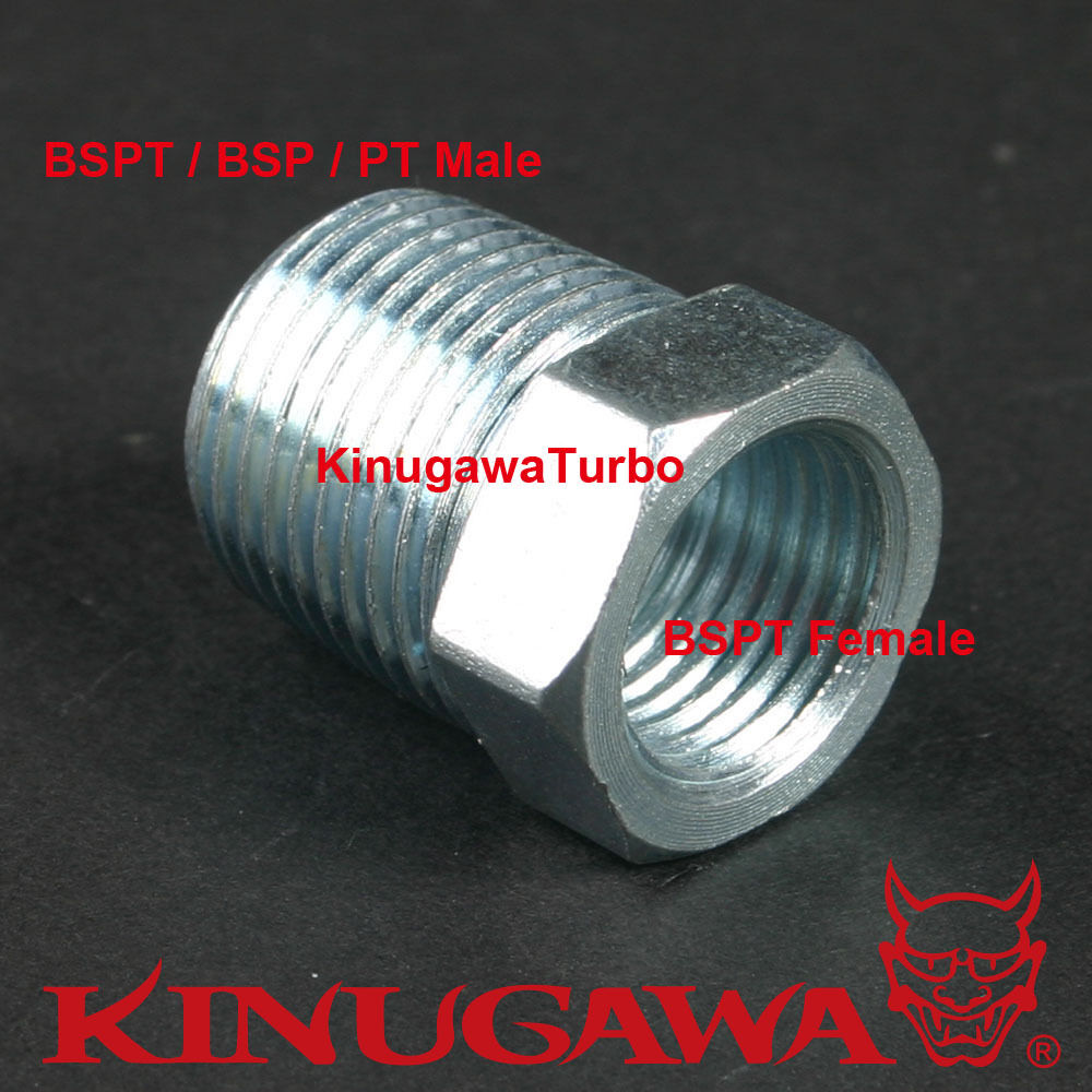 Forged Steel Adapter Fitting Connector BSPT 1/4 Male - BSPT 1/8 Female C7-1