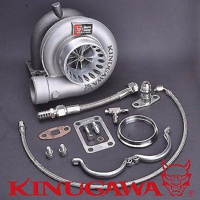 Kinugawa Billet Turbocharger 4" TD07S w/ Garrett T04R wheel T3 V-Band 12cm 750PS