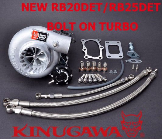 Kinugawa Billet Turbo FOR Anti Surge RB20DET RB25DET TD06H-20G 8cm  Bolt-On 3"