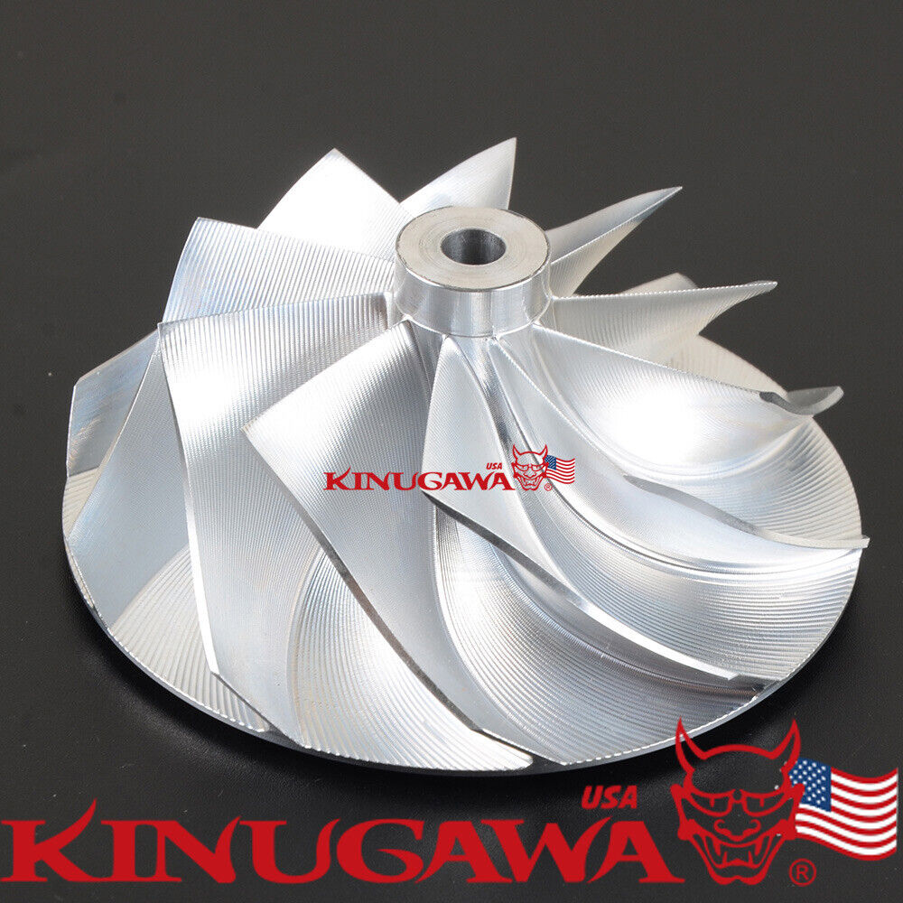 3rd Order 7075 Billet Compressor Wheel fit Garrett GEN1 GTX3582R 8 Blades