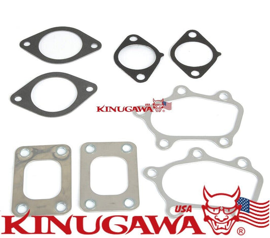 Turbo Gasket Set For Nissan Skyline RB26DETT T25 GT28 twin Turbo