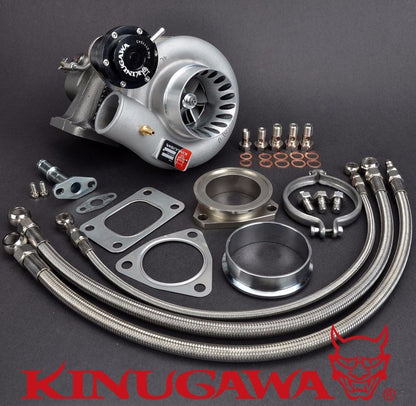 Kinugawa Turbo FOR  3" TD05H-20G Anti Surge w/ T3 8cm V-Band Nissan TB42 TB45