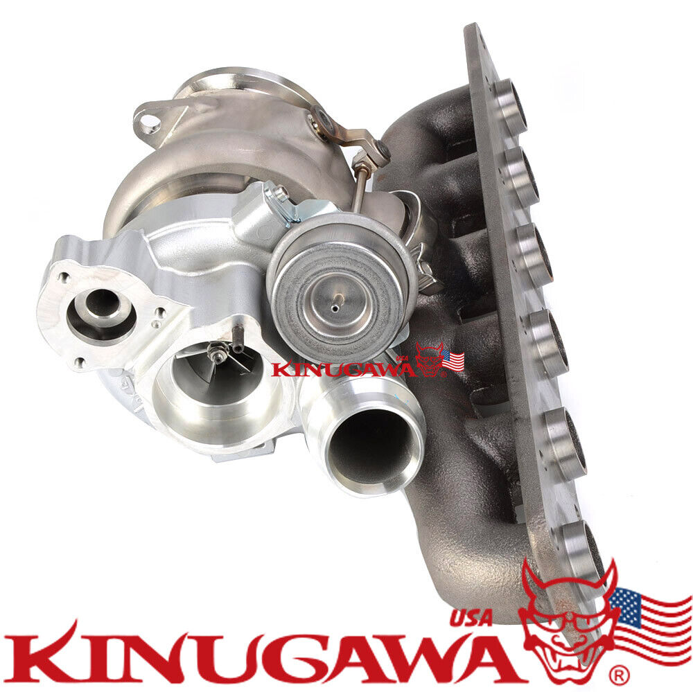 Kinugawa Turbo Stage 3 For BMW PWG 335i N55 18539700007 GT30R Turbine / 52mm Cow