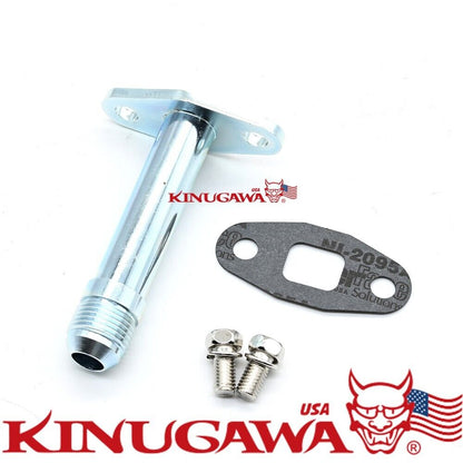 Turbo Oil Return Drain Pipe For BorgWarner AirWerks S200 S300 10AN 100mm long