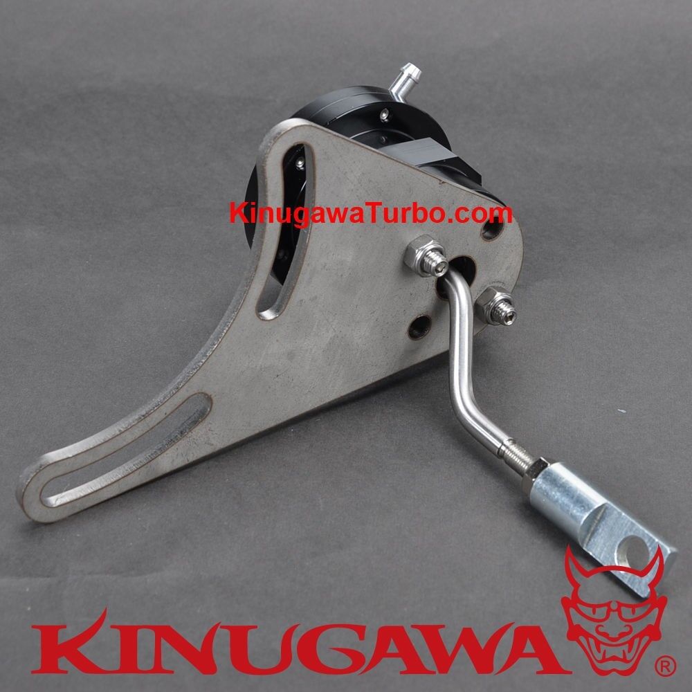 Kinugawa Adjustable Turbo Actuator For Subaru 3" Cover + Twin Scroll Turbine Hsg