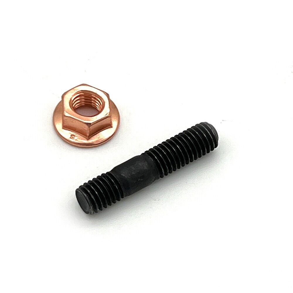 SCM440 Turbo Stud Kit w/ Egged nuts M8x1.25mm for GT25 GT28 T28 Nissan Turbo