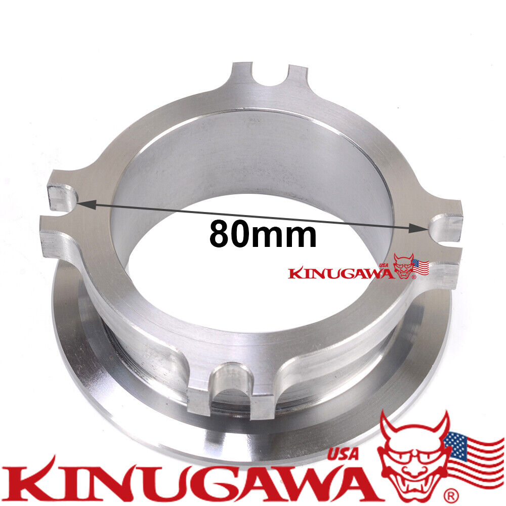 Kinugawa Flange V-Band Adapter Smaller 4 bolt (T31) 2.5" to 3" V-Band
