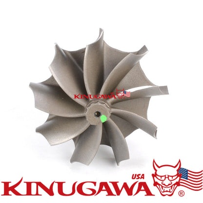 Reverse Turbine Wheel Mitsubishi TD06SL2R Green Lancer 4G63T EVO 4~9 / 9 Blades