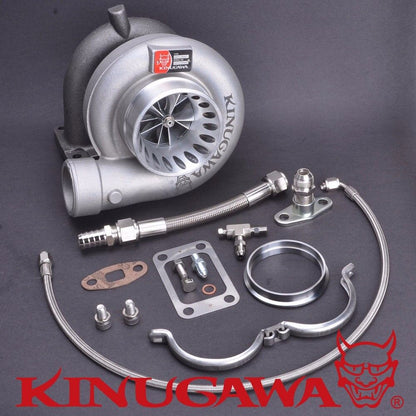 Kinugawa Billet Turbocharger 4" TD07S w/ Garrett T04R wheel T3 V-Band 14cm 750PS