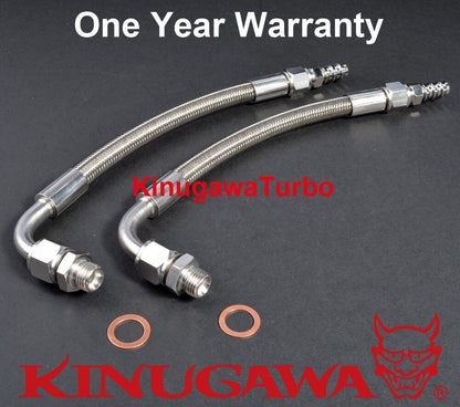 Turbo Water Line M14x1.5 mm Garrett T25 T28 Journal Bearing 31.5" 6AN Teflon
