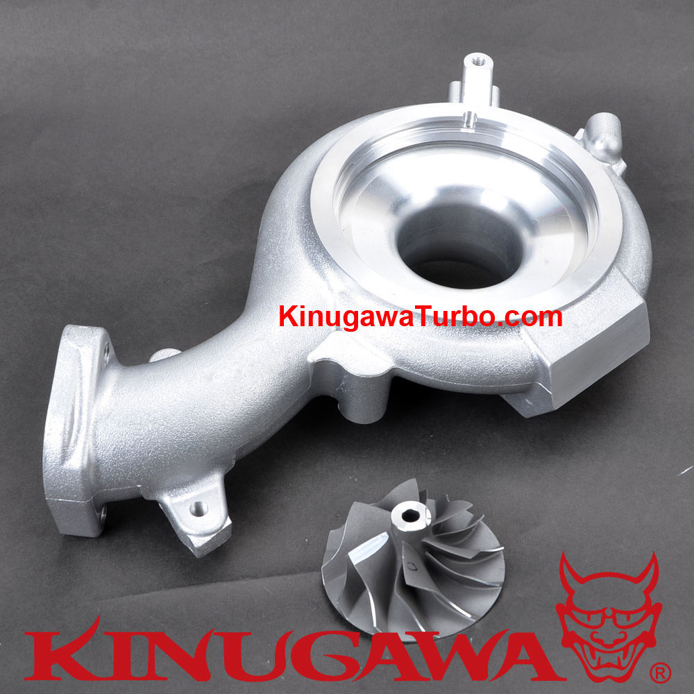 Kinugawa MHI 4B11 EVO X / 10 Turbo Compressor Housing + Cast Wheel 20G