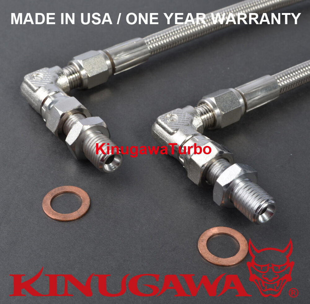 Universal Turbo Water Coolant Line Kit M12x1.5 mm VOLVO SAAB TD04L TD04HL