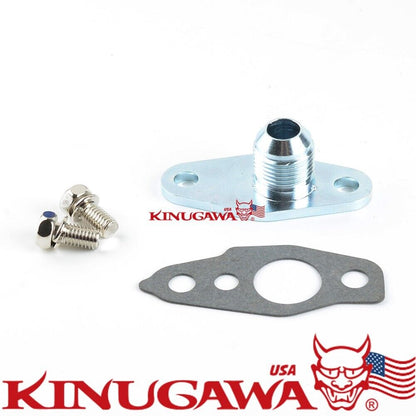 Oil Drain Flange 10AN for TOYOTA 12HT HJ61 LandCruiser Turbo engine side