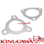 Turbo Inlet & Outlet Gakset For Mitsubishi 4D56T L200 L300 with 3 bolts outlet