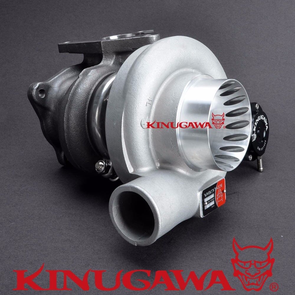 Kinugawa Billet Turbocharger 3" Anti Surge for SUBARU WRX STI TD06H-25G / 10cm