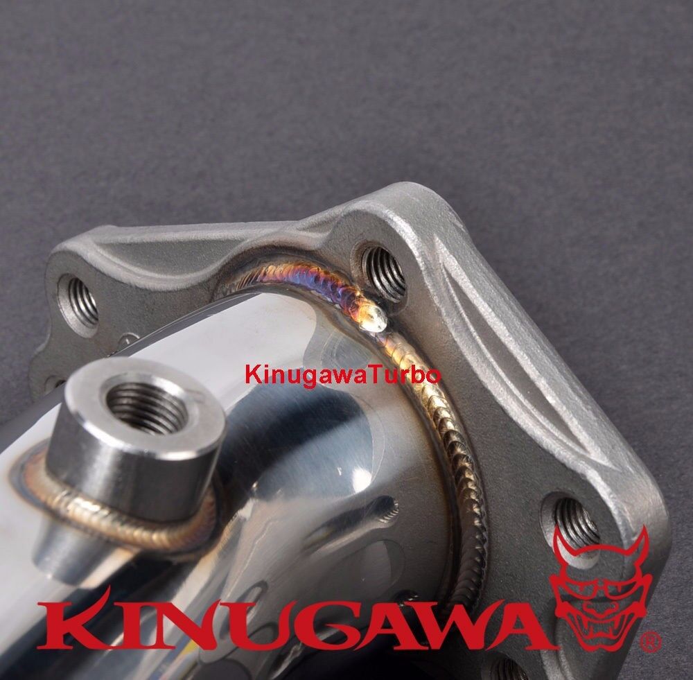 Kinugawa Turbo Exhaust Manifold Up Pipe For SUBARU Single Scroll GDA GDB GC8