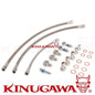 Kinugawa Turbo Install Kit FOR Nissan S13 SR20DET Silvia TD05H TD06SL2 TD06H 6AN