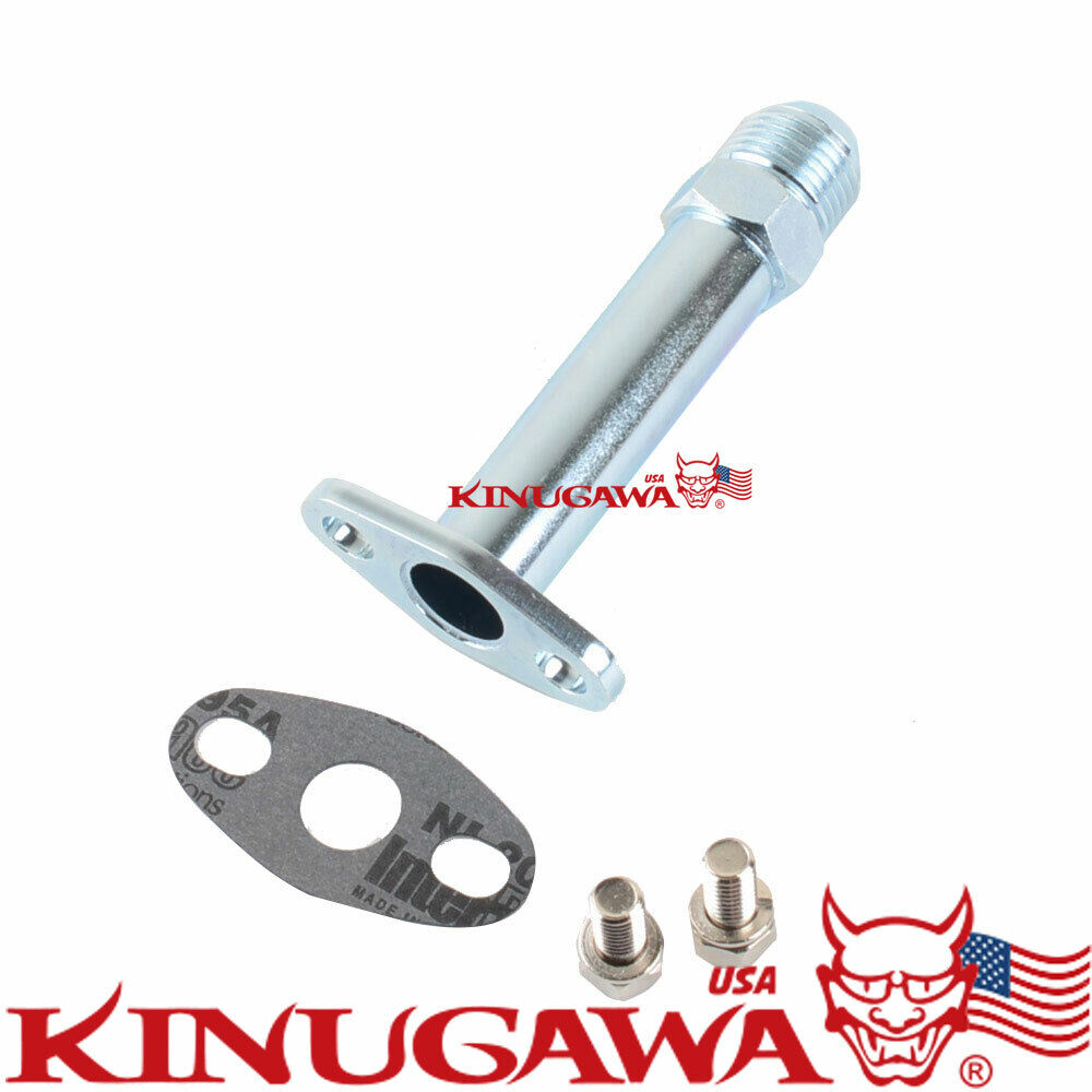 Turbo Oil Return Drain Pipe Kit For Garrett GT30 GT35 / G Series 10AN 100mm LONG