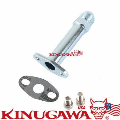 Turbo Oil Return Drain Pipe Kit For Garrett GT30 GT35 / G Series 10AN 100mm LONG