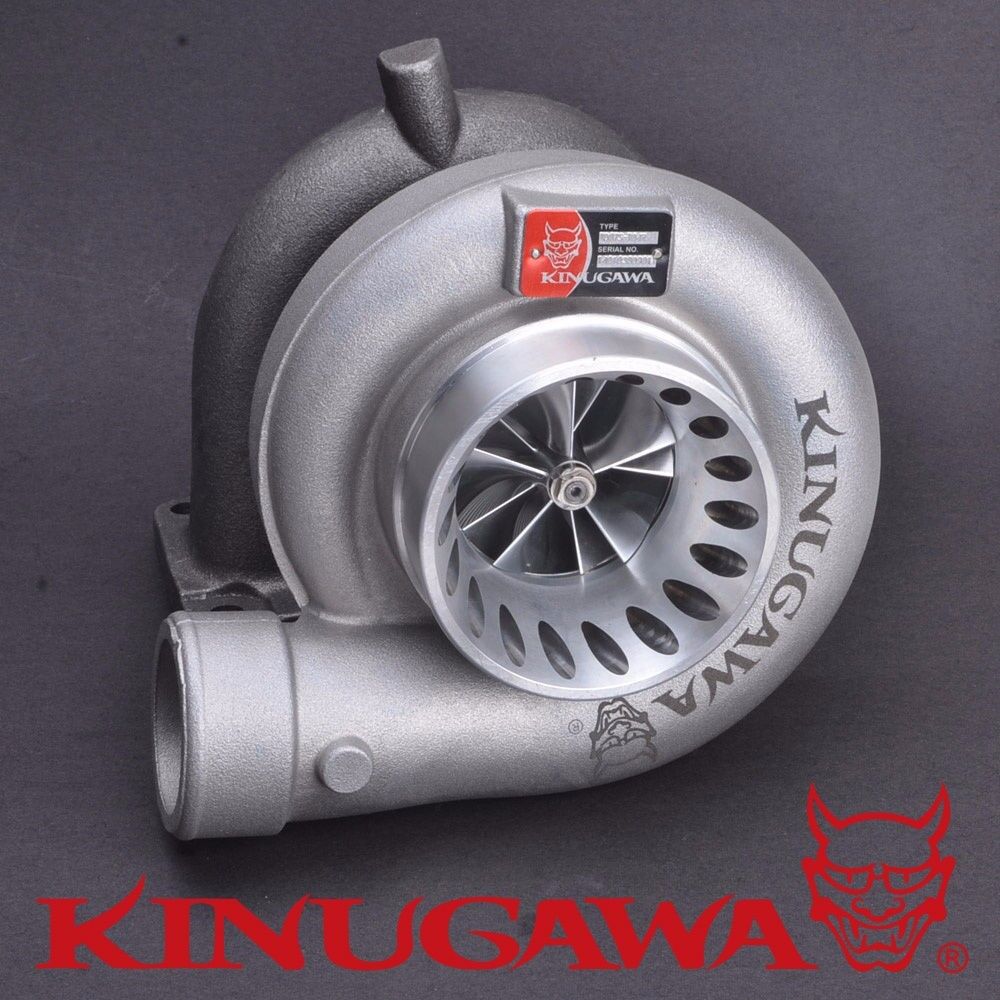 Kinugawa Billet Turbocharger 4" TD07S w/ Garrett T04R wheel T3 V-Band 14cm 750PS