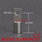 Kinugawa Adjustable Turbo Actuator End Fitting / M6x0.75 thread 